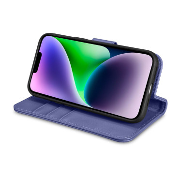 2in1 usnjeni pokrov z iPhone 14 plus anti-RFID denarnice