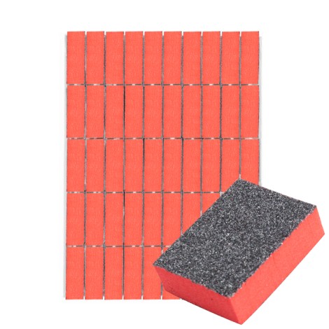 Mini bloque gris 50 unidades — conjunto mostrado