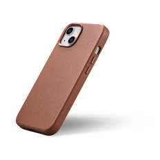 Puzdro z prírodnej kože pre iPhone 14 plus magsafe prípade kožené