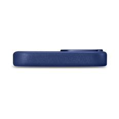 Prípad z prírodného koženého puzdra pre iPhone 14 plus Magsafe Case Koža Blue