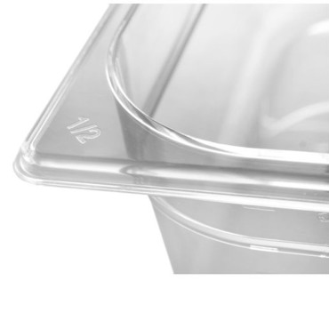 Recipiente GN transparente de policarbonato GN 1/3 altura 65 mm - Hendi 861530