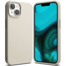 Elastīgs silikona tālruņa korpuss iPhone 14 plus 6.7 '' silikona akmens