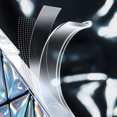 Prípad na iPhone 14 Pro chrbtové puzdro späť Miya Series Laser Color