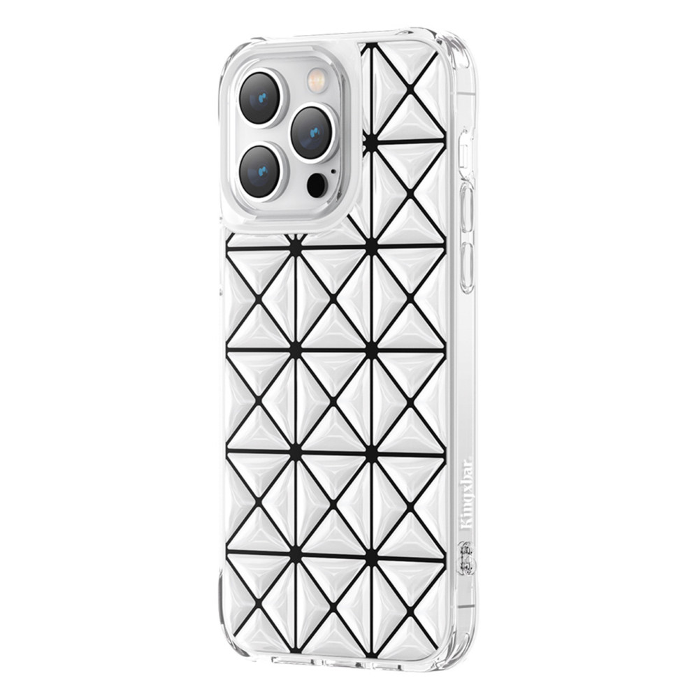 Primer na iPhone 14 Pro Max Ohišje na zadnji strani Miya serije White