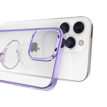IPhone 14 plus case zdobené série želania. Kryštály Fallista