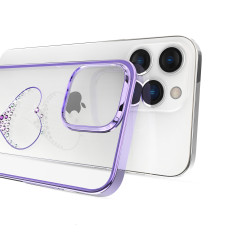 IPhone 14 plus case zdobené série želania. Kryštály Fallista