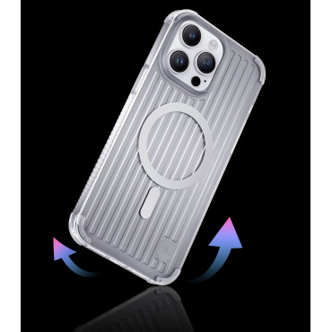 Magnetic iPhone 14 Plus Magsafe Pqy Gå ut serie laserfärg