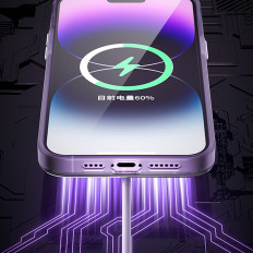 Magnētiskais gadījums iPhone 14 MagSafe PQY Geek sērijas zelts