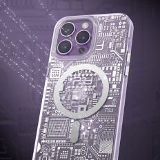 Magnetický iPhone 14 plus Magsafe Pqy Geek Sériové sériové