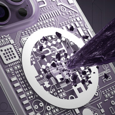 Magnetický iPhone 14 Pro Magsafe Pqy Geek Sériové sériové