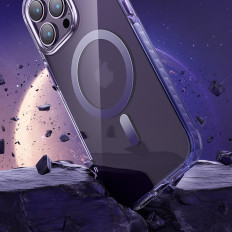 Magnetni iPhone 14 Magsafe PQY ICE Crystal serije Gray
