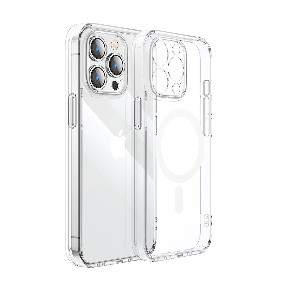 Magnetic Case för iPhone 14 Pro Magsafe 14d Magnetic Case Transparent
