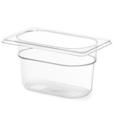 Container GN transparent aus Polycarbonat GN 1/9, 100 mm - Hendi 861820