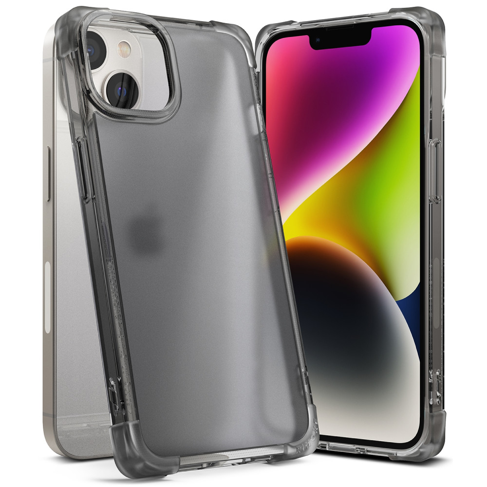 Duurzaam en duurzaam Case voor iPhone 14 Plus Fusion Bumper Gray