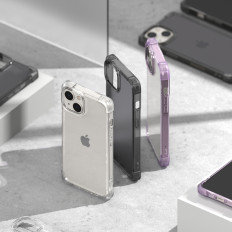 Tartós és tartós eset iPhone 14 plusz fúziós lökhárító szürke