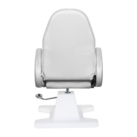 Fauteuil podologie hydraulique 112 gris — vue de face