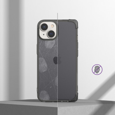 Odolný a odolný puzdro pre iPhone 14 plus fúzny nárazník sivá