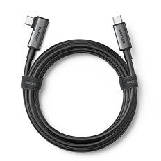 Cable de ángulo USB-C de cable con soporte de gafas VR Oculus Quest 2 60W 5M negro
