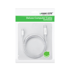 Καλώδιο καλωδίου για τον εκτυπωτή USB-C - USB-B 480MB / s 1m λευκό