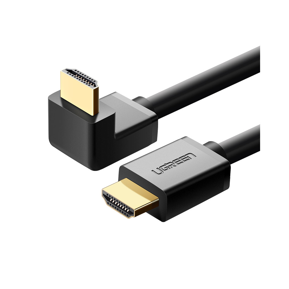 Kábel káblov HDMI 4K s 2M uhlovým zástrčkou