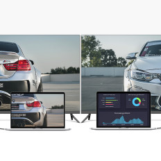 Kábel káblov HDMI 4K s 2M uhlovým zástrčkou