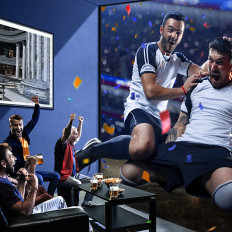 Kaapeli HDMI-kaapeli 2.1 8k 60hz 1.5m Puuvilla punos musta