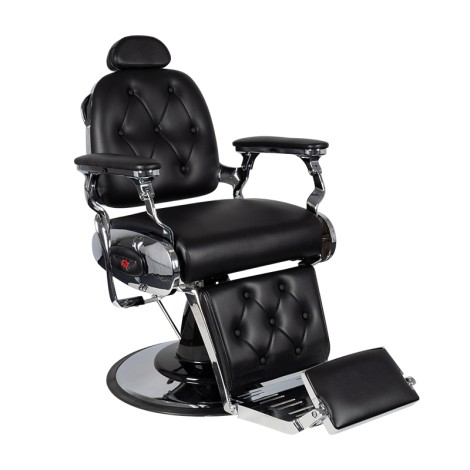 Gabbiano Zwarte Barbersstoel Pietro