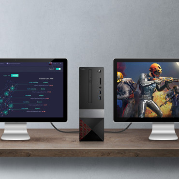 Kábel káblov HDMI 2.1 8K 60Hz 48GB / s 3M flexibilné v šedej flotile