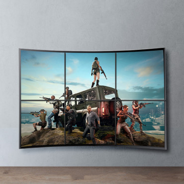 Kaapeli HDMI-kaapeli 2.1 8k 60Hz 48GB / s 3M Joustava harmaalla laivastolla