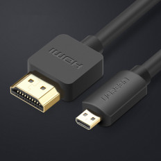 Kabel Micro HDMI-kabel - HDMI 4K 60HZ 3M Zwart