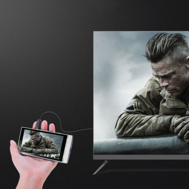 Kábel Micro HDMI - HDMI 4K 60HZ 3M ČIERNY