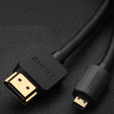 Cable Micro HDMI Cable - HDMI 4K 60Hz 3m Nero Cable Micro HDMI Cable - HDMI 4K 60Hz 3m Nero