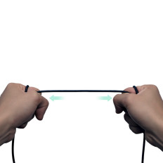AUX AUX KABELY ENGLICAT AUTE MINIJACK 3,5 mm 5m modrá