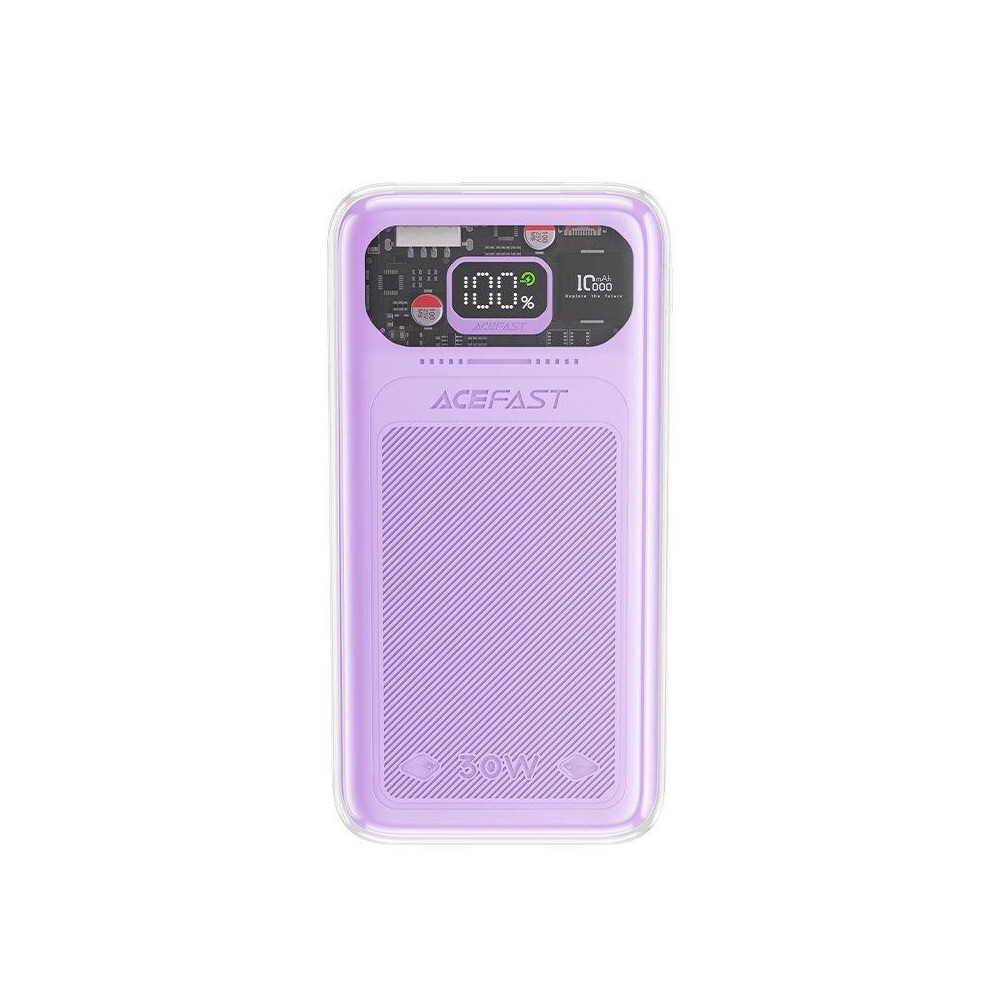 PowerBank 10000MAH Sparking Series Rýchle načítanie 30W Purple