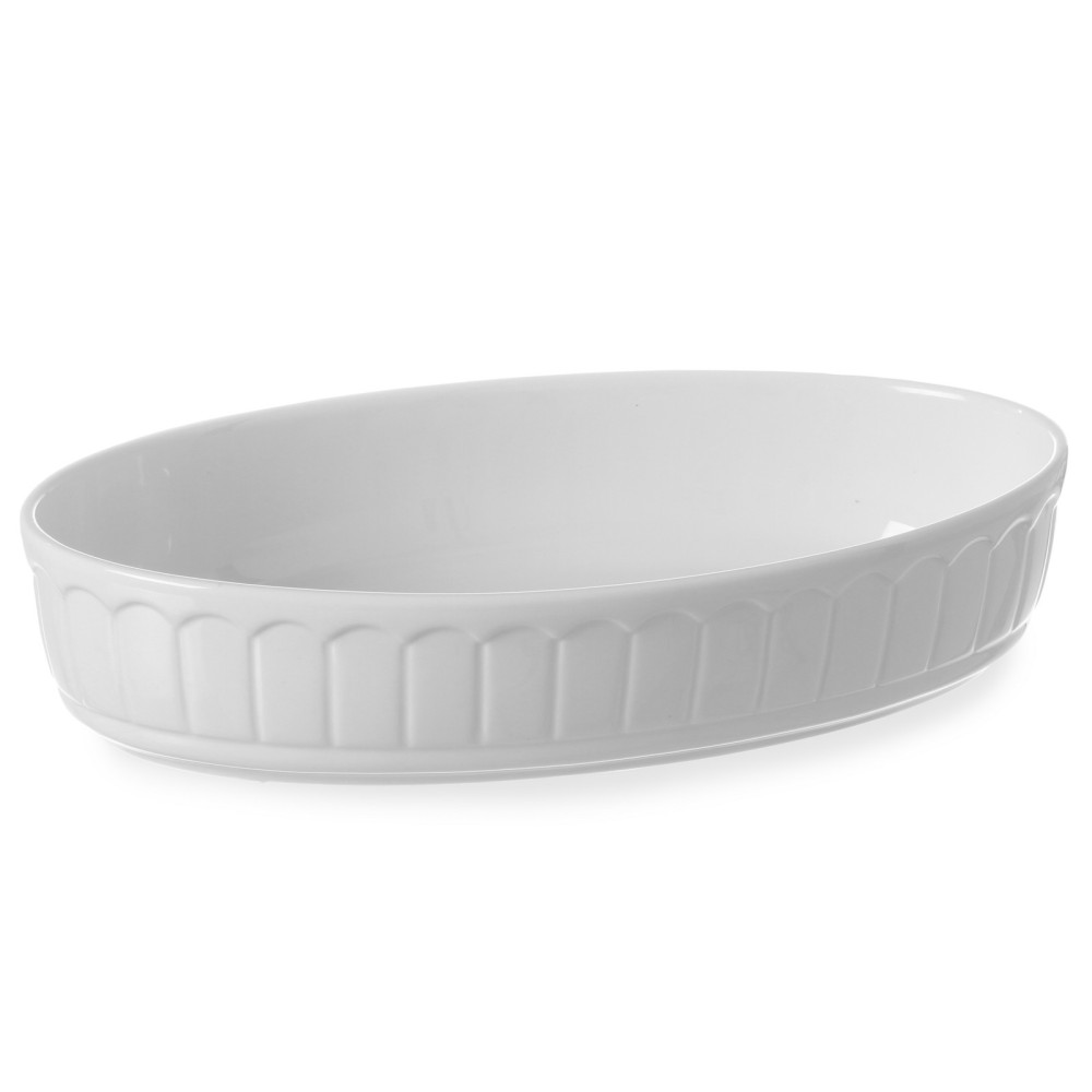 Ovalna pekarna s porcelanom Rustica 220x125x40mm - Hendi 786321