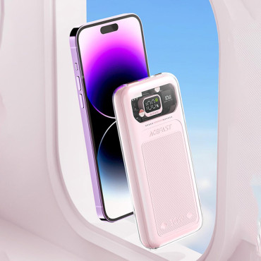 PowerBank 10000MAH Sparking Series Rýchle načítanie 30W Purple