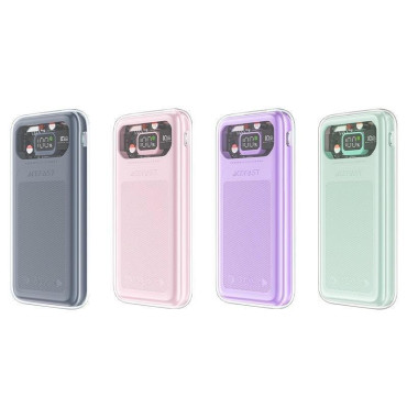 PowerBank 10000mh Sparkling Sarja Pikakkaus 30W Vihreä
