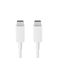 Kabeļu USB-C kabelis - USB-C 5A 480MB / s 1.8m Balta