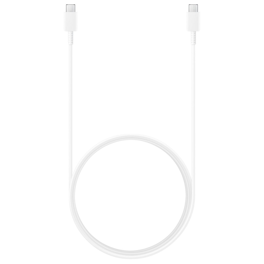 Καλώδιο καλωδίου USB-C - USB-C 3A 480MB / s 1.8m Λευκό