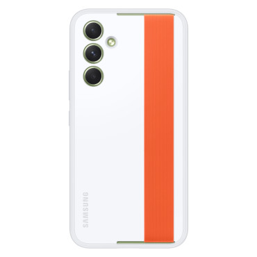 Kryt s popruhom Samsung Galaxy A54 5G Haze Grip Case White