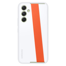 Case Cover met riem Samsung Galaxy A54 5G Haze Grip Case White