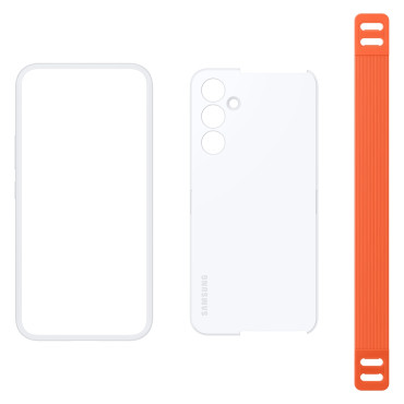 Tapauskansi hihnalla Samsung Galaxy A54 5G Haze Grip Case White