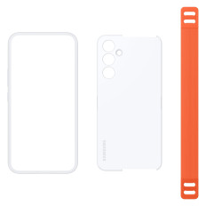 Kryt s popruhom Samsung Galaxy A54 5G Haze Grip Case White