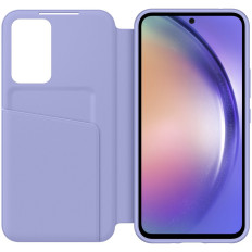 Fallkåpa med flikfönster Plånbok Galaxy A54 5G Smart View Blue Wallet