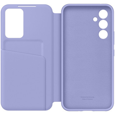 Fallkåpa med flikfönster Plånbok Galaxy A54 5G Smart View Blue Wallet