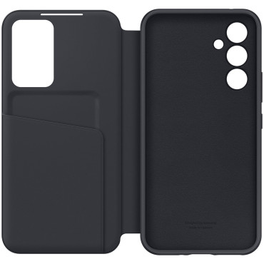 Case Fedél fedéllel ablakban Wallet Galaxy A54 5G intelligens nézet fekete