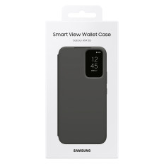 Case Cover ar atloku logu maku Galaxy A54 5G Smart View Black