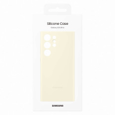 Silikonväska Samsung Galaxy S23 Ultra Silikon Cover Bomull