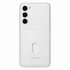 Pokrov pohištva z odstranljivimi plameni SAMSUNG GALAXY S23 + Pokrov okvirja White