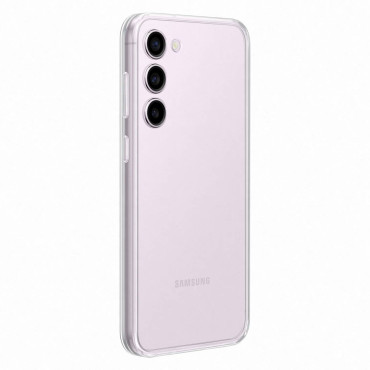 Fallskydd med avtagbara plattor Samsung Galaxy S23 + Frame Cover White